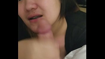 jerk suck asian on bed Lesbian sucking nipples close up2