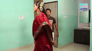 toilet aunty saree Ballbusting by asian5
