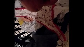 on panties dogy Hot mature mom and her son