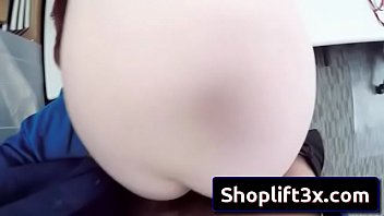 the in lesbian shops groped Real mom hand