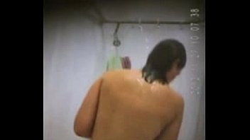 shower taking penis Lesbians trib in gym clothing