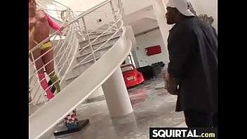 public and piss squirt in place Serena strips and toying her pussy