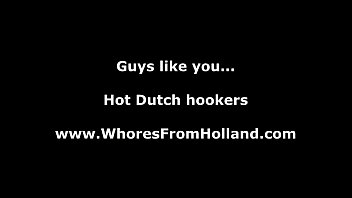 next dutch introduced hooker to fuck Cumming inside and s far wet pussy